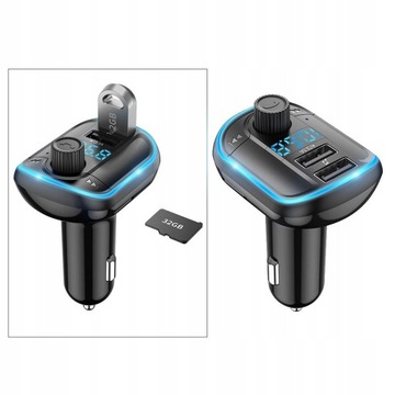 Автомобильный Bluetooth-передатчик Радио AUX-адаптер