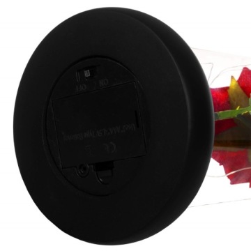 ВЕЧНАЯ РОЗА В СТЕКЛЕ, светящаяся светодиодная коробочка, как живая ИДЕЯ ДЛЯ ЖЕНСКОГО ДНЯ