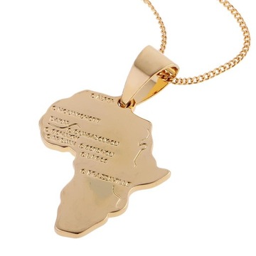 Afryka Charm Naszyjnik Wisiorek Naszyjnik Choker