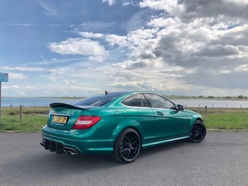 MERCEDES C63 AMG W204 УГЛЕРОДНЫЙ ДИФФУЗОР БАМПЕРА