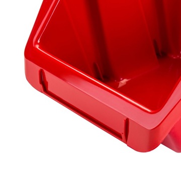 10 Pojemników magazynowych 77x92x60 mm warsztat