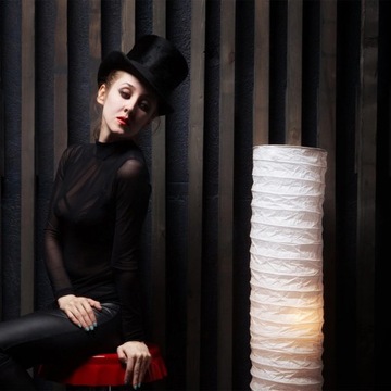 БУМАЖНАЯ ЛАМПА ТОРШЕР ЛАМПА РИСОВАЯ КРЫШКА