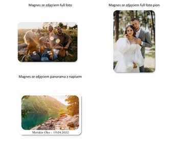 Фотомагнит с фотографией на холодильник ПОДАРОК ​​10х7см