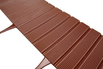 КРОМКА САДОВАЯ 1шт КОРИЧНЕВЫЙ ЧАСТОРК ВЫСОКИЙ ЭКО ТЕМНО-КОРИЧНЕВЫЙ 22см 1м