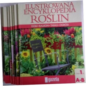 Ilustrowana Encyklopedia Roślin nr 1-8 z 2008 roku