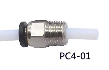 разъем, PC4-01 Быстроразъемный разъем Боудена, 3D, PC4-M10