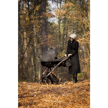 роскошная детская коляска 4 в 1 Junama DiamondИндивидуальная v2 03 ЧЕРНАЯ