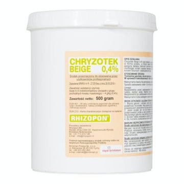 UKORZENIACZ CHRYZOTEK beige 0,4% 500g Rhizopon NL