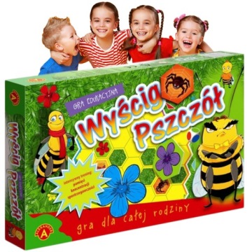 Rodinná hra Závod včel Ideální Pro Děti