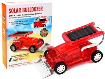 Zestaw solarny Solar Bulldozer autko solarne auto