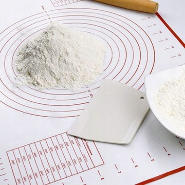 Большая силиконовая доска 40x30 кухонный коврик + прокладка мера