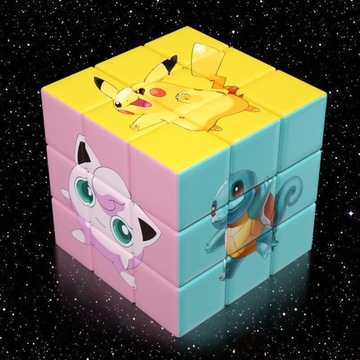 ЛОГИЧЕСКАЯ ЗАГАДКА POKEMON MAGIC CUBE 3x3x3