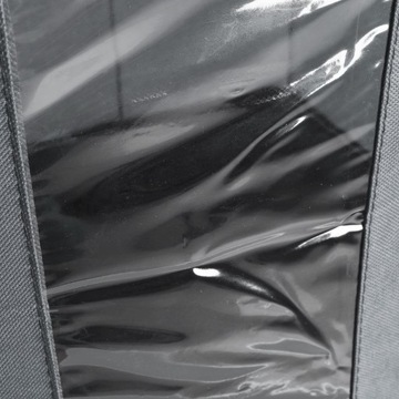 ЧЕХОЛ С РАМКОЙ-ОРГАНАЙЗЕРОМ ДЛЯ ПУХОВОГО БЕЛЬЯ СЕРЫЙ, ТВЕРДЫЙ