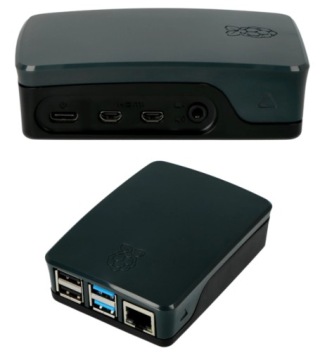 Чехол для Raspberry Pi 4B, серый