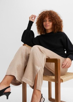 44 Bonprix SPODNIE SATYNOWE vfd