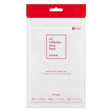 COSRX AC Collection Acne Patch Owalne plasterki na wypryski - 26 sztuk