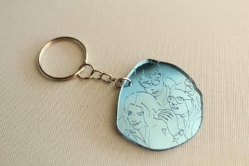 Brelok Twoje Zdjęcie Personalizowany