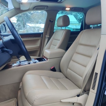 Volkswagen Touareg I 3.0 TDI 225KM 2007 Volkswagen Touareg Volkswagen Touareg 3.0TDI V6 4x4 Jasne Skory Super Kond, zdjęcie 26