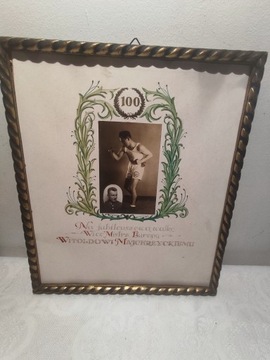 Dyplom 100-ej Walki Mistrza Europy MAJCHRZYCKIEGO