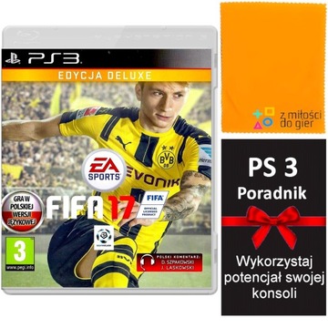 PS3 FIFA 17 EDYCJA DELUXE Polskie Wydanie DUBBING KOMENTARZ Po Polsku PL