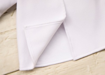 płaszczyk dziewczęcy biały GABI roz 80