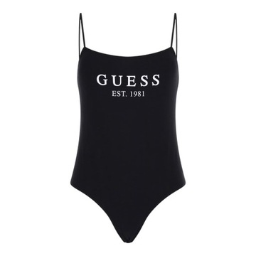 GUESS BODY DAMSKIE CARRIE BODY CZARNE r.M