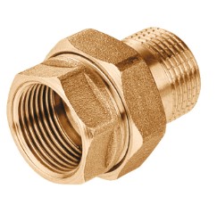 PERFEXIM śrubunek prosty o-ring mosiężny 1/2''