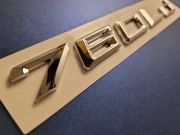 Эмблема 760Ld для BMW Silver Glossy