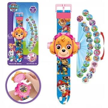 3D-ЧАСЫ С ПРОЕКТОРОМ PAW PATROL SKYE PROJECTOR