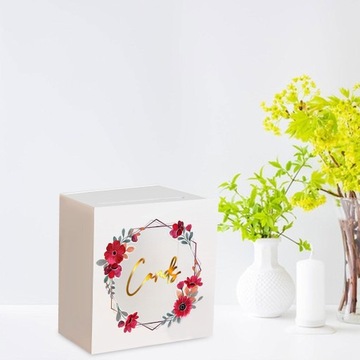 свадебный держатель Свадебная акриловая открытка D