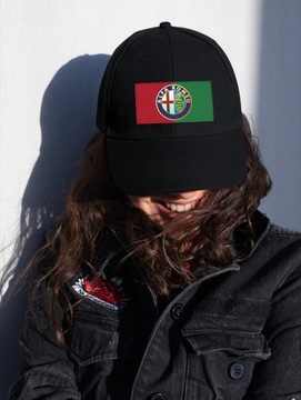 Бейсболка ALFA ROMEO с нашивкой.