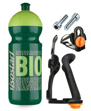 Набор велосипедных бутылок для воды 650 ISOSTAR Регулируемая корзина и винты, 17 шт.