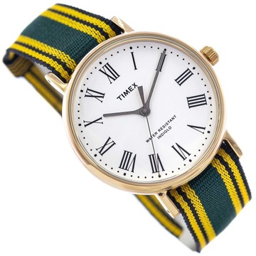 DAMSKI ZEGAREK TIMEX TW2U46700LG NA PASKU INDIGLO