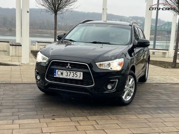 Mitsubishi ASX I SUV Facelifting 1.8 150KM 2014 Mitsubishi ASX 1.8 Diesel180KM Panorama Navi Kamera Maly przebieg, zdjęcie 1