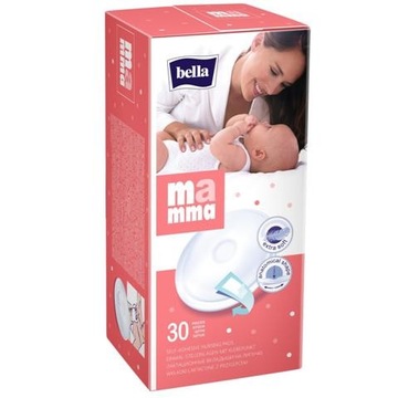 Wkładki laktacyjne BELLA MAMMA z przylepcem 30szt
