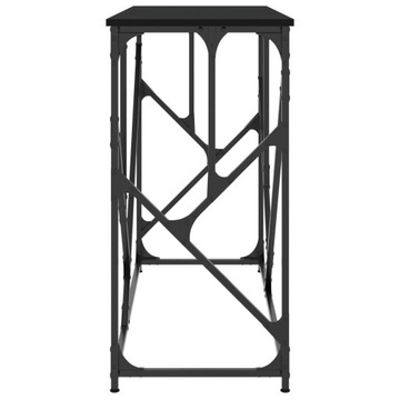 Консольный столик vidaXL Черный 100x40x80 см Материал дерева