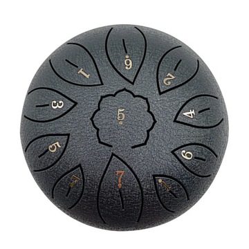 6 inch Steel Tongue Drum 11 Tune Musical Instrument Hand Pan Tank Drum