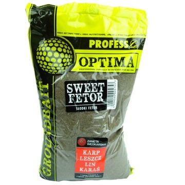 PROFESS OPTIMA прикормка для рыбалки 1кг SWEET FETOR