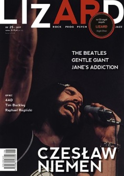 LIZARD 25 Niemen Jane's Addiction 4AD Gentle Giant