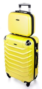 НАБОР 2 в 1 МАЛЕНЬКИЙ ЧЕМОДАН ДЛЯ РУЧНОЙ РУКИ L + КОРОБКА КОСМЕТИЧЕСКАЯ СУМКА RGL СУМКА ДЛЯ БАГАЖА