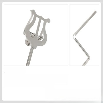 1 PC FOLDER MUZYCZNY NA SAKSOFON MUZYCZNY CLAMP MUZYCZNY KLIP DO MUZYKI IRON MUSIC CLA