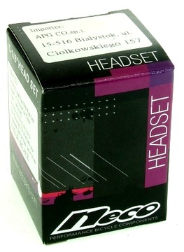 KOMPLET STERU NECO H841SW CZARNY 1-1/8