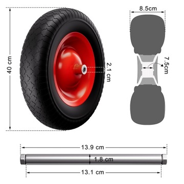 Тачка строительная садовая 100л 150 кг