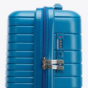 WITTCHEN чемодан для ручной клади из полипропилена, синий