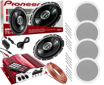 SUFITOWY ZESTAW STEREO PIONEER RADIO BLUETOOTH