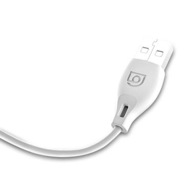 Dudao USB Lightning кабель 2.1A 1м белый
