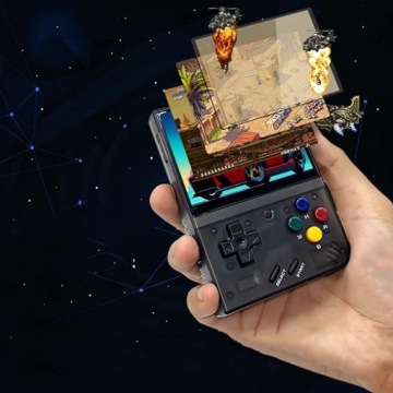 ПОРТАТИВНАЯ ИГРОВАЯ КОНСОЛЬ MIYOO MINI PLUS НА 15 000 ИГР + TF-КАРТА 128 ГБ