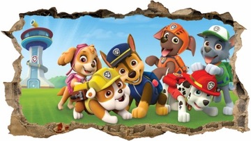 PSI PATROL Naklejka na ścianę 40x23 #145