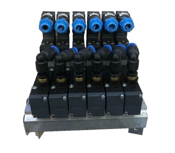 Клапанный остров 6 клапанов 2-8бар 24В Asco 833-630868