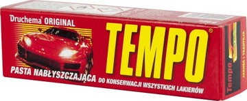 Pasta Orginal TEMPO Nabłyszczająca Do Polerowania Auta Samochodu 120g